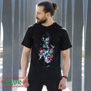 Мъжка черна тениска "Joker"
