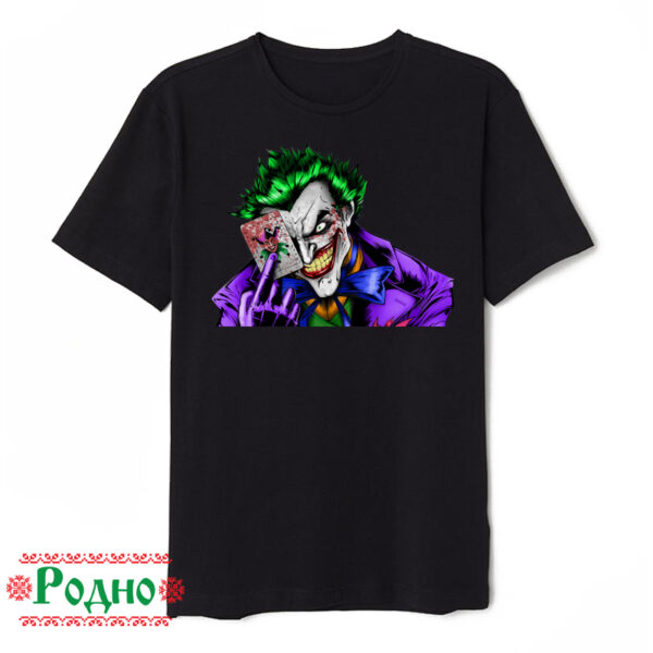 Мъжка черна тениска "Joker"