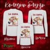 Koledni bluzi s dylag rakav beli12