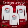 Koledni bluzi s dylag rakav beli30
