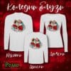 Koledni bluzi s dylag rakav beli31
