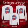 Koledni bluzi s dylag rakav beli43