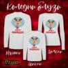 Koledni bluzi s dylag rakav beli51
