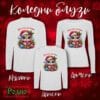 Koledni bluzi s dylag rakav beli buhalche