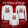 Koledni bluzi s dylag rakav beli elenche 2