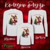 Koledni bluzi s dylag rakav beli elenche 3
