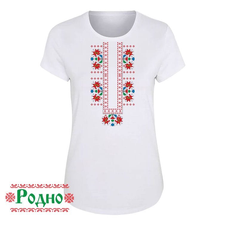Етно тениска с шевица Модел 22
